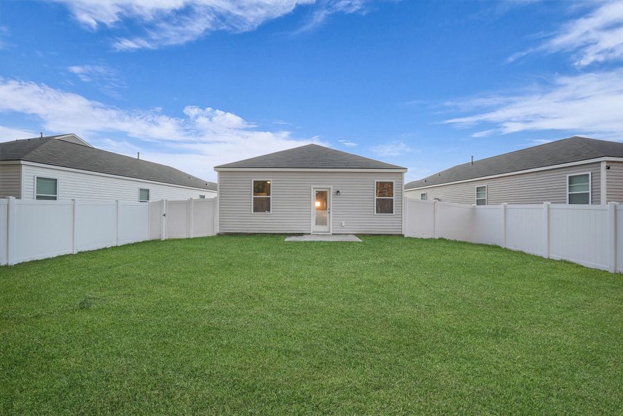 Exterior details and patio area of a home in , Ridgeland (Image 30). Exterior details and patio area of a home in , Ridgeland (Image 30).