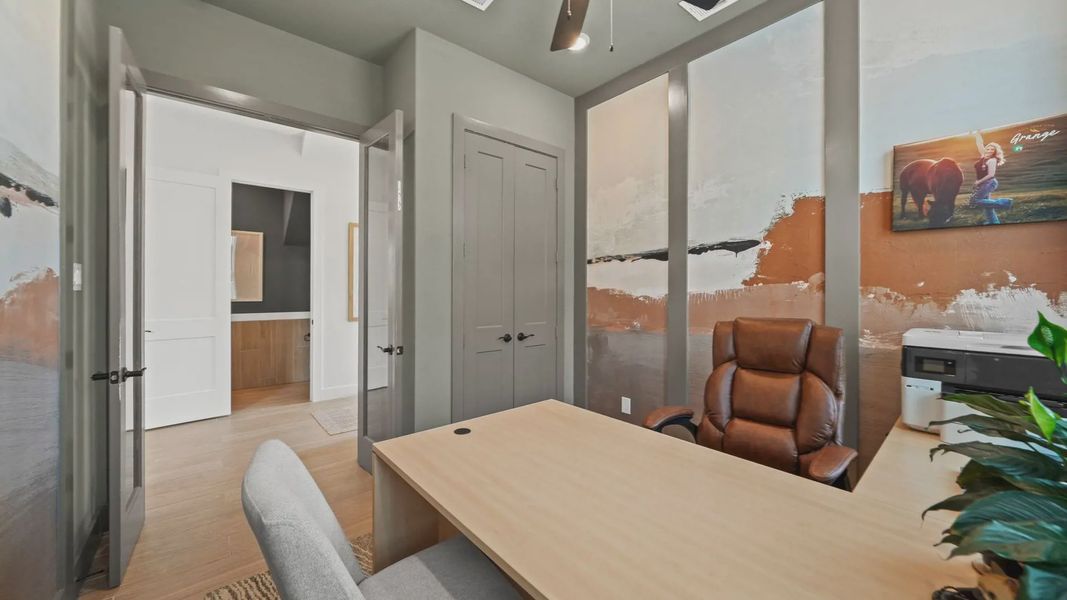 Furnished interior view inside a new home in Grange, Katy (Image 10).
