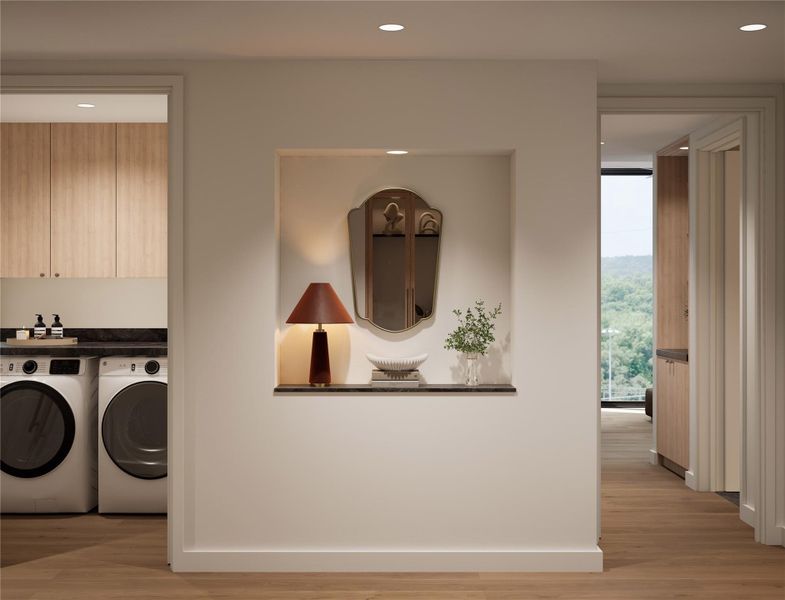 Furnished interior view inside a new home in , Austin (Image 13).