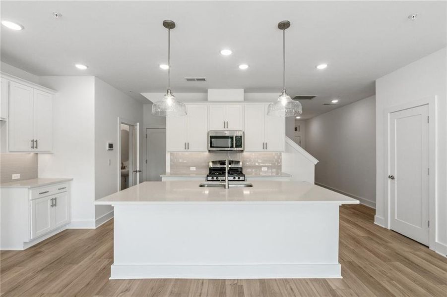 Furnished interior view inside a new home in Grandview Terrace, Canton (Image 5).