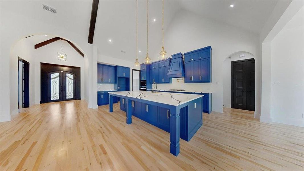 Furnished interior view inside a new home in , Ennis (Image 14).