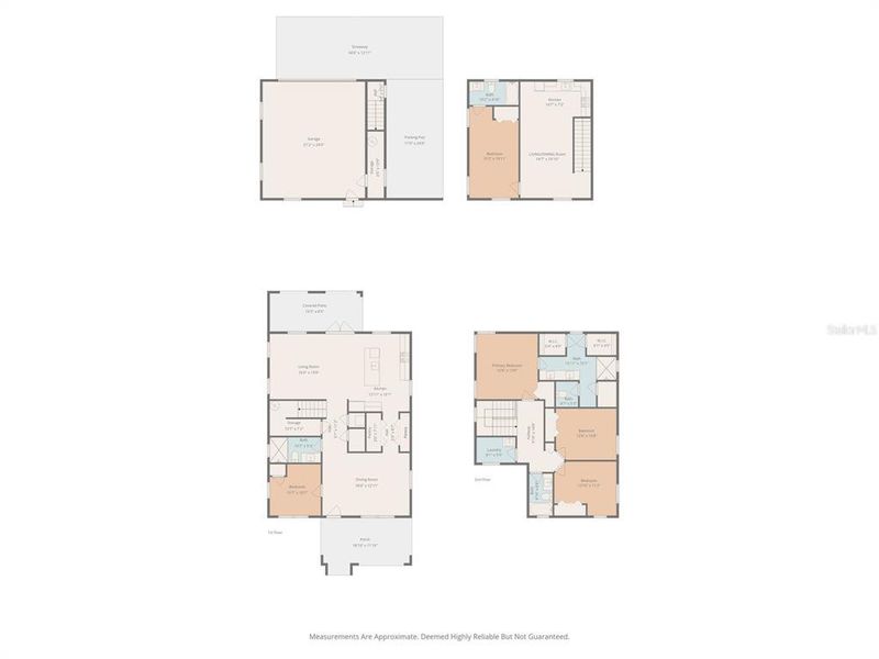 2D floor plan layout of this home in , St. Petersburg, FL (Image 5).