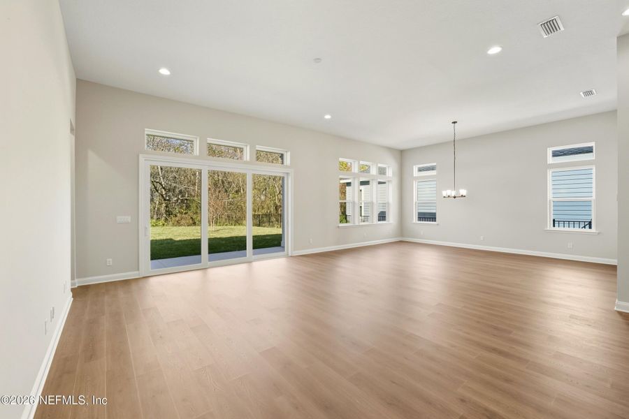 Spacious, unfurnished interior of a new home in Silver Landing at SilverLeaf, St. Augustine (Image 20).