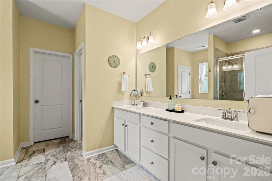 Furnished interior view inside a new home in Sanders Ridge, Troutman (Image 21).