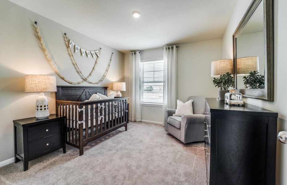 Furnished interior view inside a new home in Windcress, Cove (Image 4).