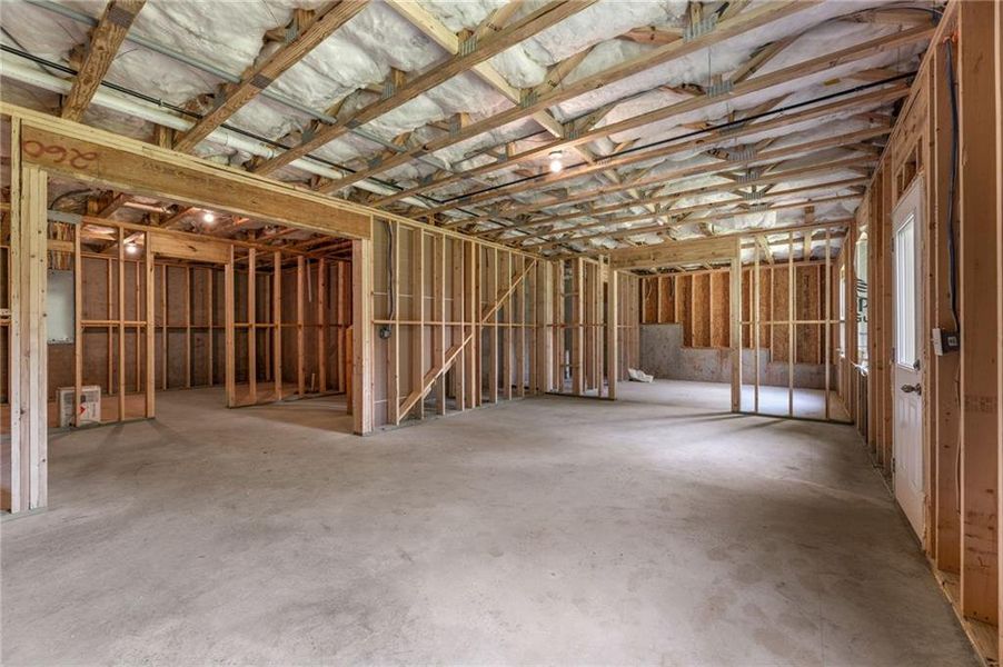 In-progress construction of a new home in Hellen Valley, Braselton, GA (Image 18).