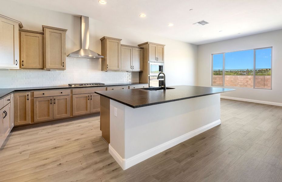 Furnished interior view inside a new home in Vistoso Canyon Estates, Oro Valley (Image 12).