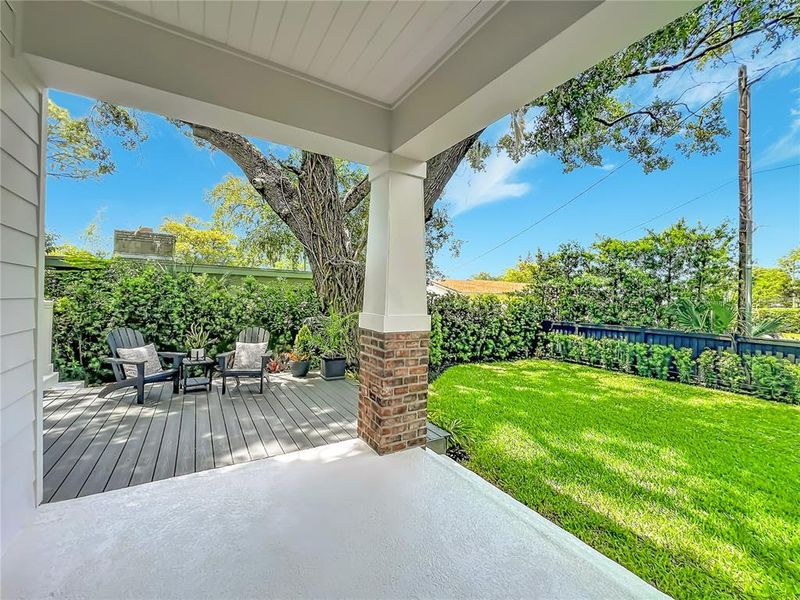 Exterior details and patio area of a home in , Winter Garden (Image 4). Exterior details and patio area of a home in , Winter Garden (Image 4).