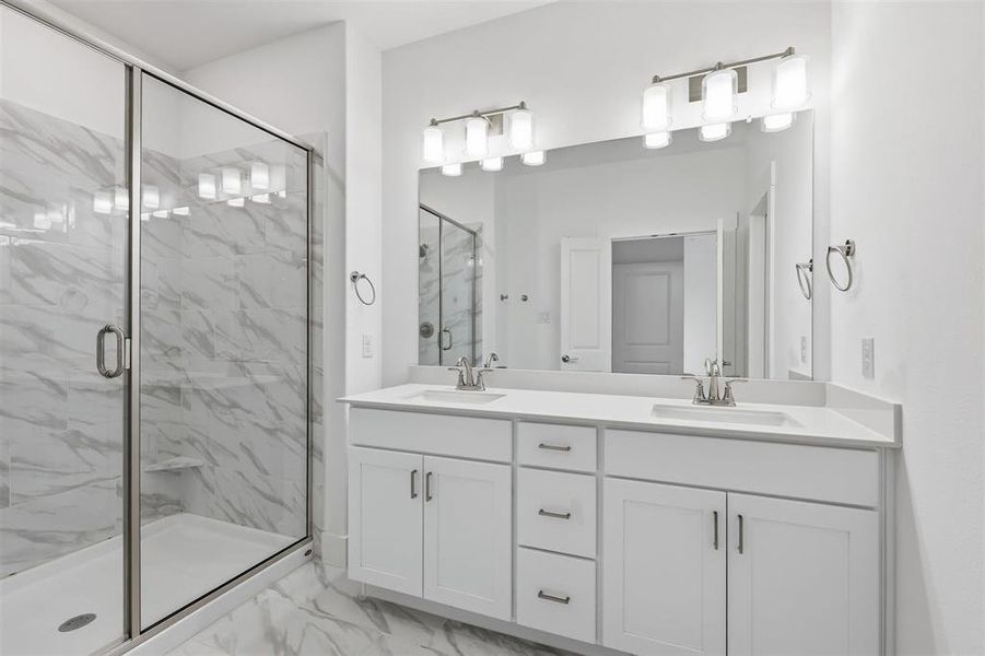 Furnished interior view inside a new home in , Arlington (Image 7).