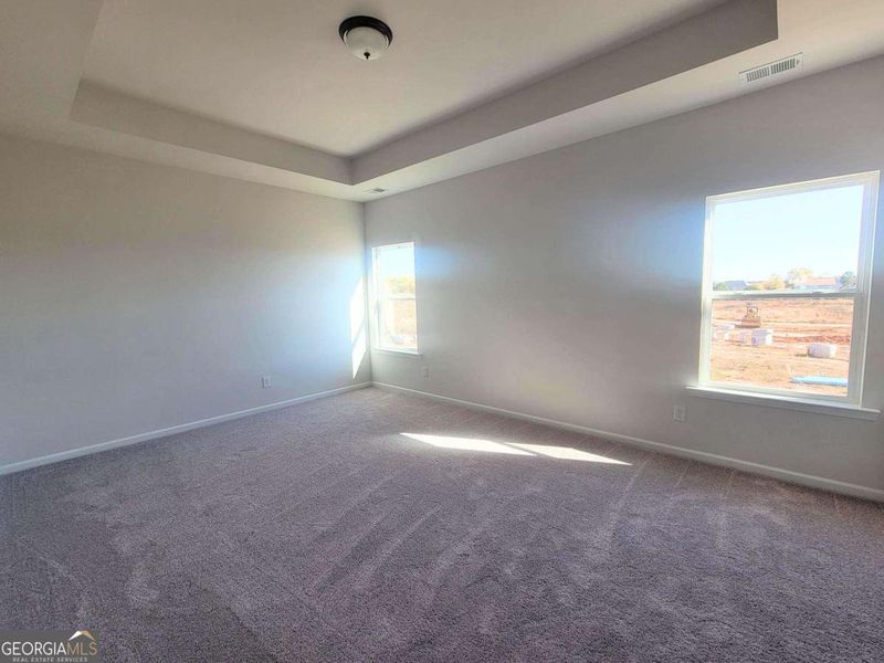 Spacious, unfurnished interior of a new home in Bryson Farms, Byron (Image 21).