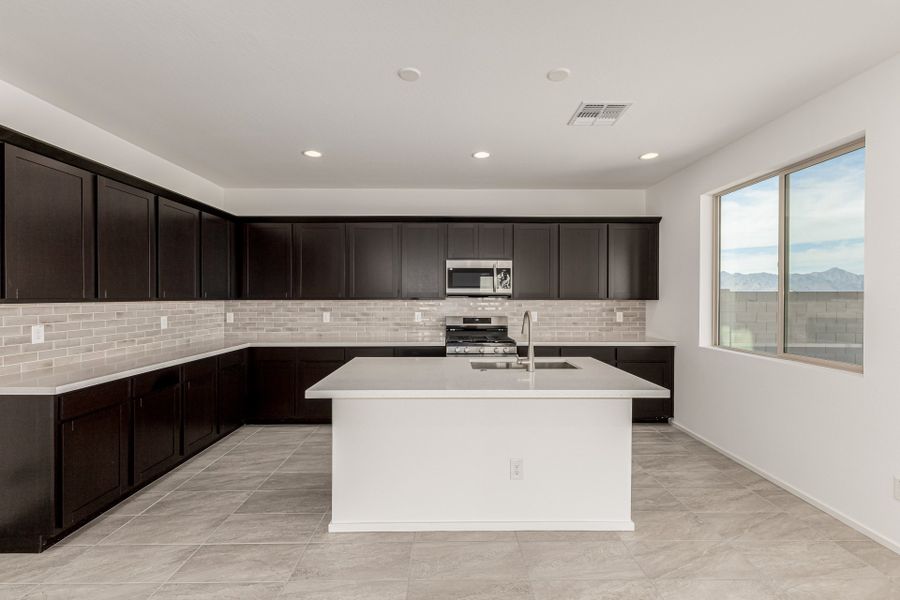 Furnished interior view inside a new home in Elara at Moonlight, Maricopa (Image 3).