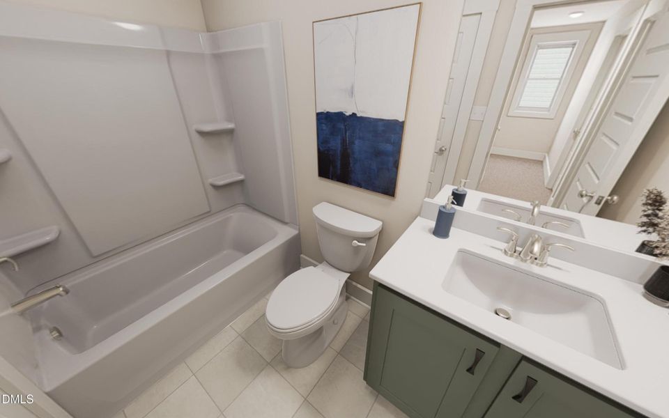 Secondary Bath - Dirty Martini Interior Secondary Bath - Dirty Martini Interior