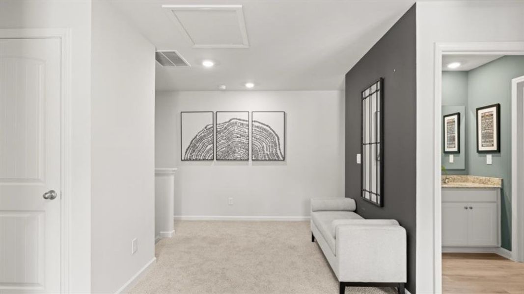 Furnished interior view inside a new home in Fairhaven, Lithia Springs (Image 3).