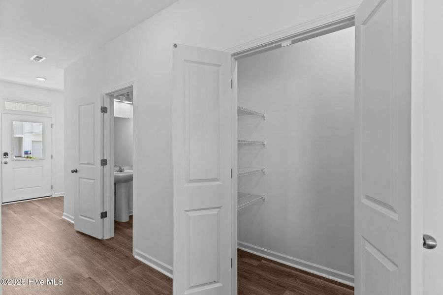 Spacious, unfurnished interior of a new home in Coastal Haven, Leland (Image 10). Spacious, unfurnished interior of a new home in Coastal Haven, Leland (Image 10).