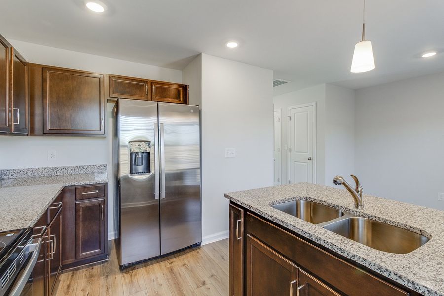 Furnished interior view inside a new home in Astoria, Columbia (Image 9).