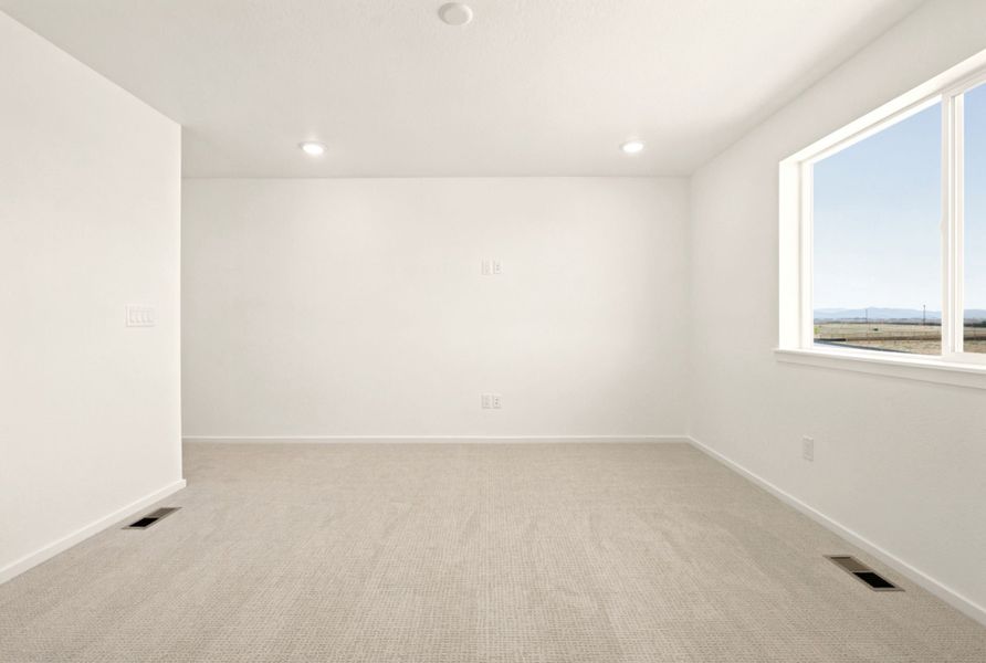 Spacious, unfurnished interior of a new home in Cordovan, Firestone (Image 34).