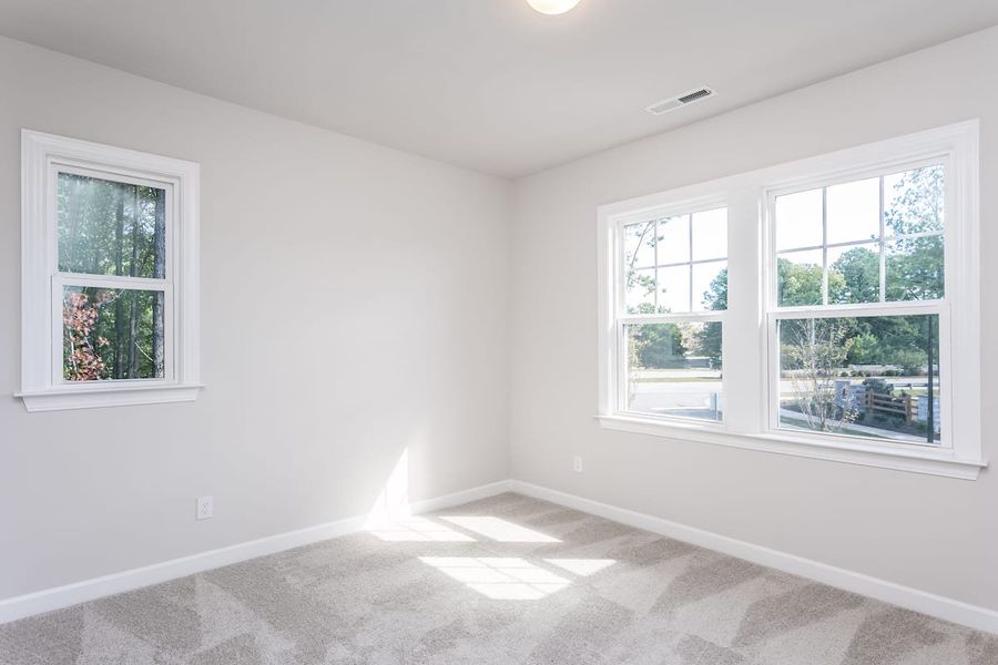 Representative unfurnished interior of a home built from the Silas by Tri Pointe Homes in The Townes at Willow Park, Cary (Image 19). Representative unfurnished interior of a home built from the Silas by Tri Pointe Homes in The Townes at Willow Park, Cary (Image 19).