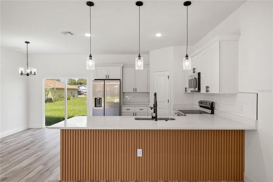Furnished interior view inside a new home in , Ocala (Image 11).