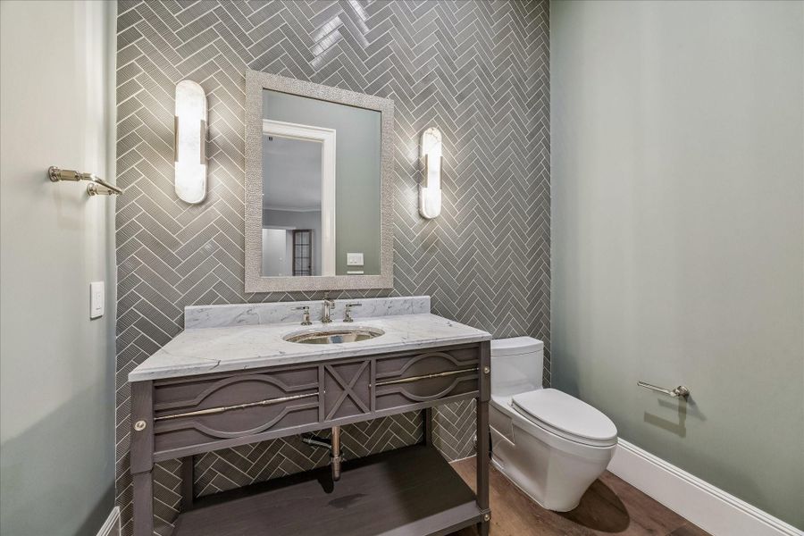 Furnished interior view inside a new home in , Bunker Hill Village (Image 31).