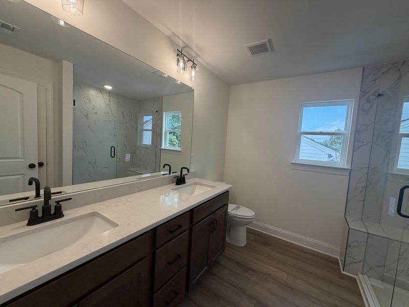 Furnished interior view inside a new home in Villas at Dawsonville Townhomes, Dawsonville (Image 7).
