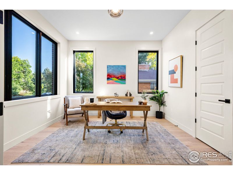 Furnished interior view inside a new home in , Boulder (Image 17). Furnished interior view inside a new home in , Boulder (Image 17).
