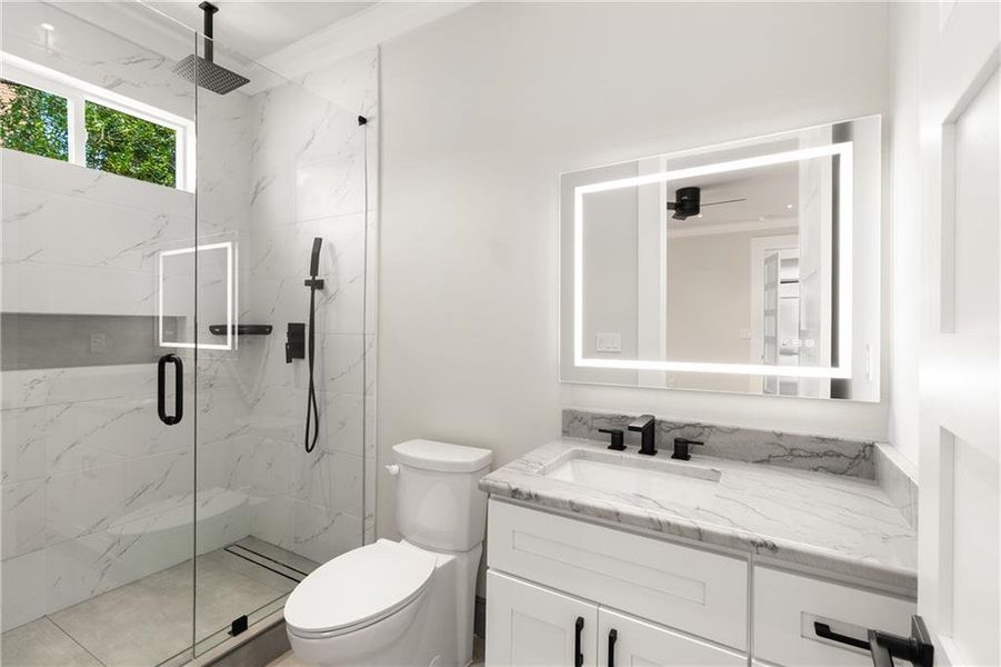 Furnished interior view inside a new home in , Decatur (Image 49).