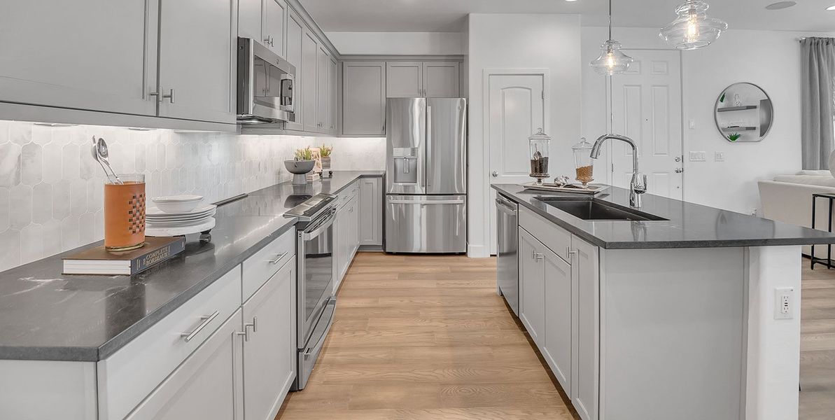 Furnished interior view inside a new home in Ironwood Villages at North Creek, Queen Creek (Image 7).