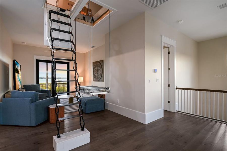 Furnished interior view inside a new home in , Palmetto (Image 15).