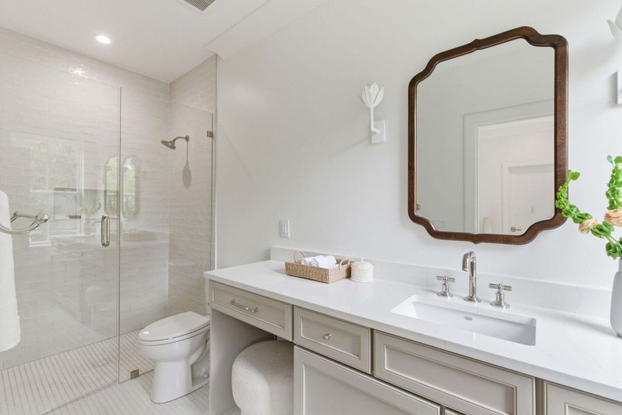 Furnished interior view inside a new home in , Mount Pleasant (Image 52).