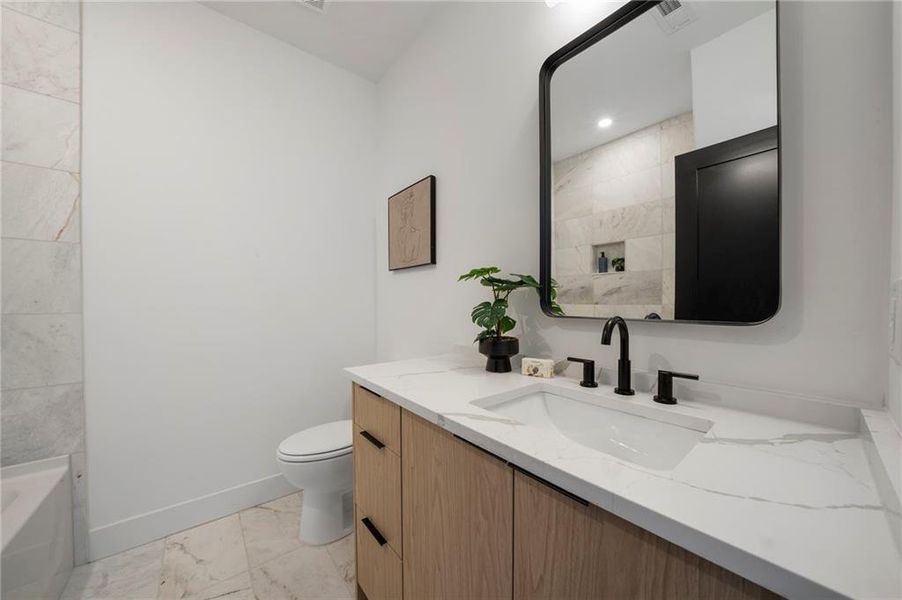 Furnished interior view inside a new home in , Atlanta (Image 10). Furnished interior view inside a new home in , Atlanta (Image 10).