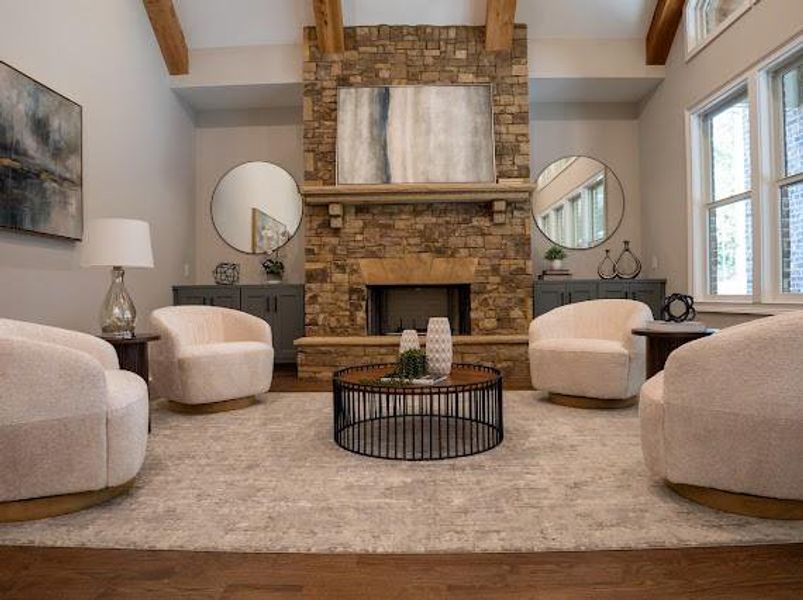 Furnished interior view inside a new home in , Athens (Image 46).