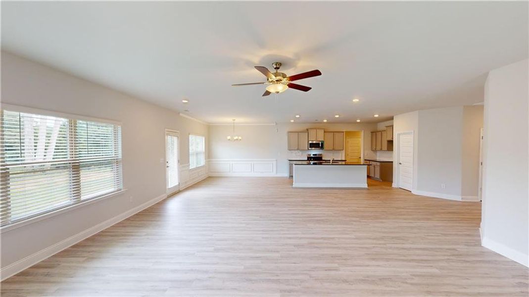 Spacious, unfurnished interior of a new home in , Griffin (Image 35).