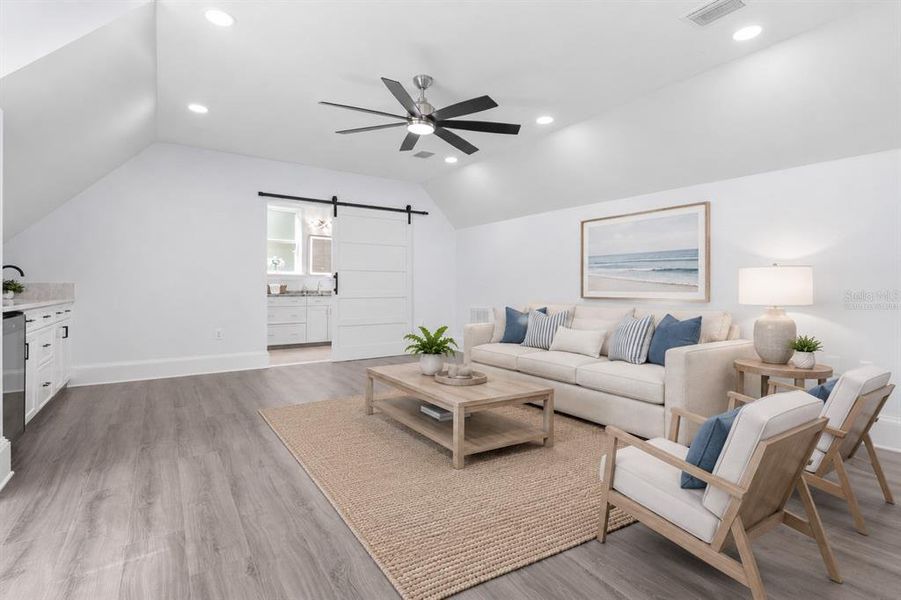Furnished interior view inside a new home in , Palm Coast (Image 15). Furnished interior view inside a new home in , Palm Coast (Image 15).