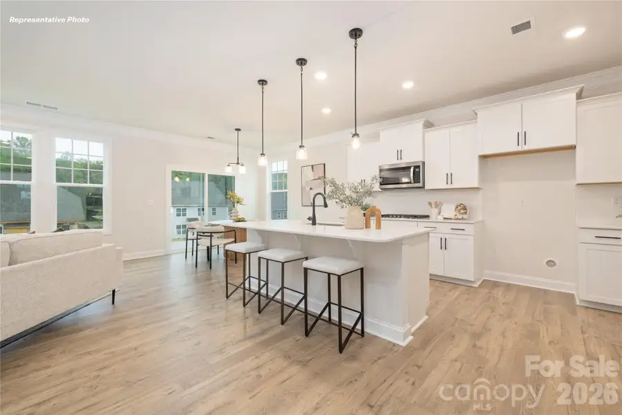 Furnished interior view inside a new home in Brantley, Mooresville (Image 11).