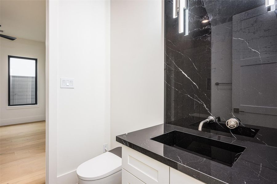 Furnished interior view inside a new home in , Stafford (Image 5).