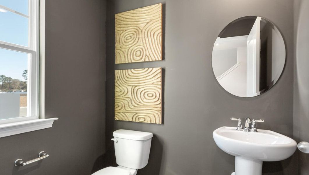 Furnished interior view inside a new home in McKenzie Gardens, Brunswick (Image 14).