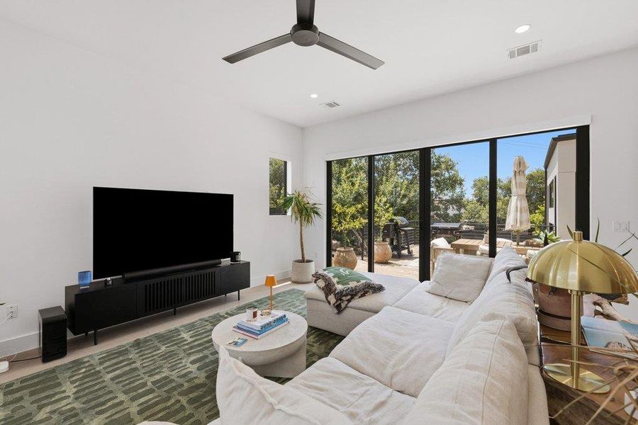 Furnished interior view inside a new home in , Austin (Image 17).