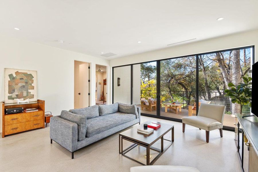 Furnished interior view inside a new home in , Austin (Image 5). Furnished interior view inside a new home in , Austin (Image 5).