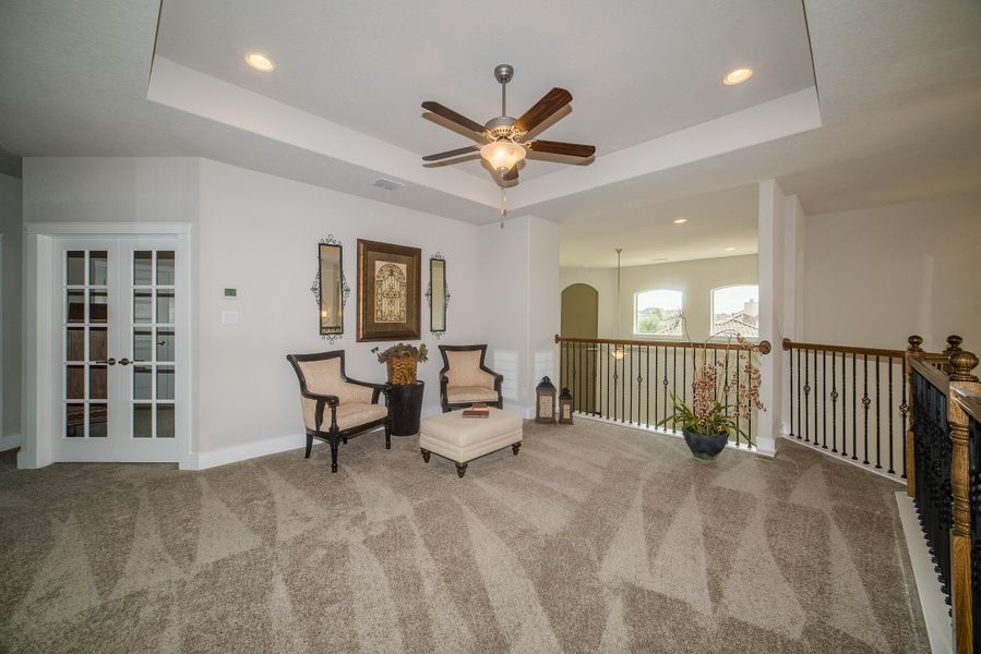 Representative unfurnished interior of a home built from the The Biltmore by Whitestone Custom Homes in Johnson Ranch, Bulverde (Image 23). Representative unfurnished interior of a home built from the The Biltmore by Whitestone Custom Homes in Johnson Ranch, Bulverde (Image 23).