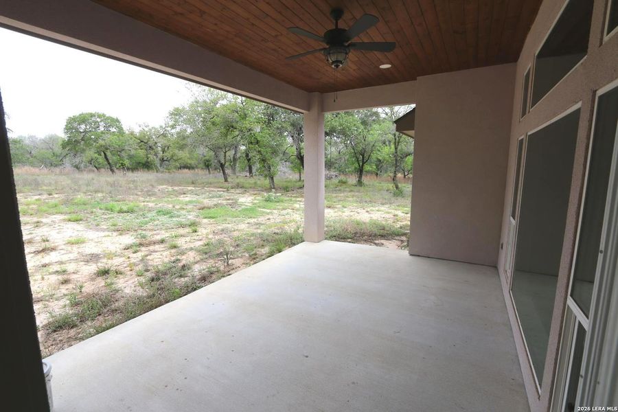 Exterior details and patio area of a home in , Floresville (Image 30).