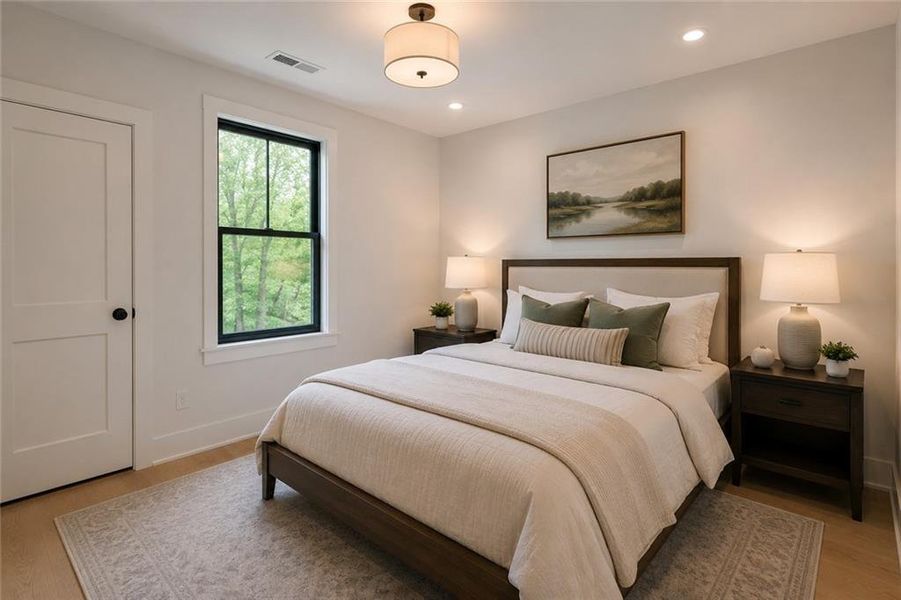 Furnished interior view inside a new home in , McDonough (Image 24).