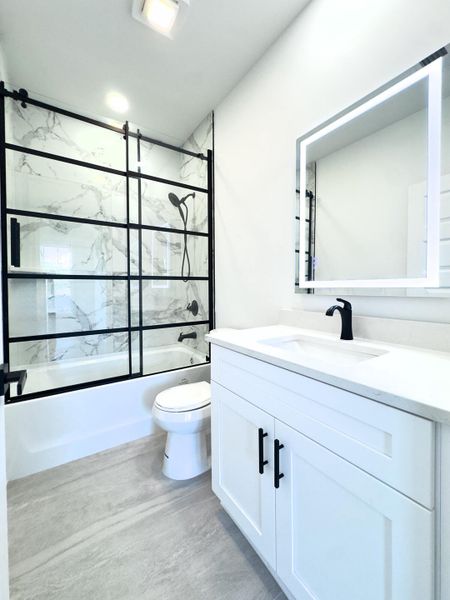 Furnished interior view inside a new home in , North Charleston (Image 8).