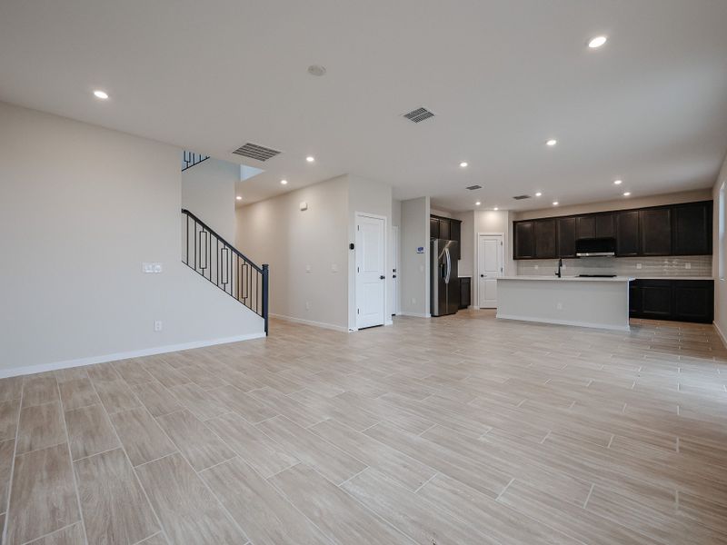 A large empty room.