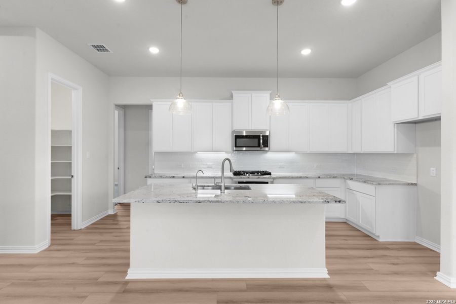 Furnished interior view inside a new home in The Crossvine, Schertz (Image 9).