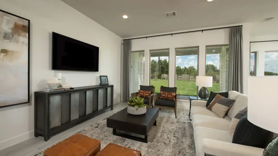 Furnished interior view inside a new home in North Sky, Celina (Image 32). Furnished interior view inside a new home in North Sky, Celina (Image 32).