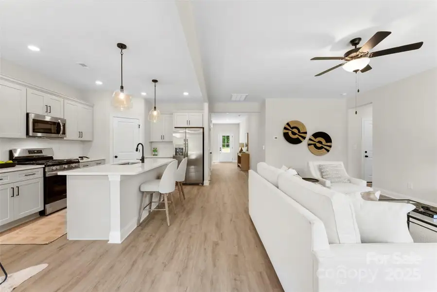 Furnished interior view inside a new home in , Charlotte (Image 9).