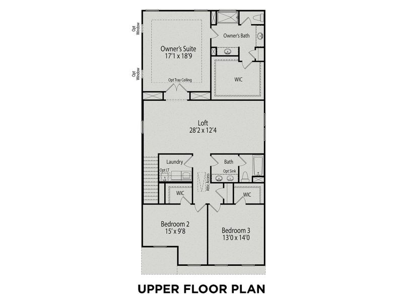 2D floor plan layout for the The Preston A by Davidson Homes LLC in Wellers Knoll, Lillington, NC (Image 4). 2D floor plan layout for the The Preston A by Davidson Homes LLC in Wellers Knoll, Lillington, NC (Image 4).