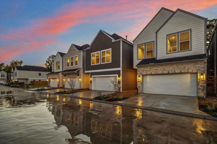 Front exterior of a new home in , Houston, TX, highlighting curb appeal (Image 2).