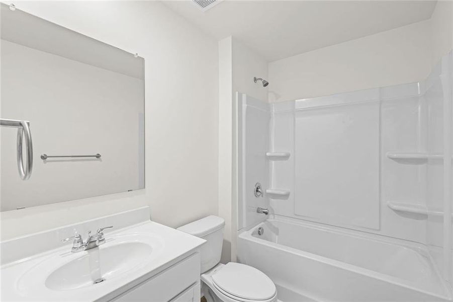 Furnished interior view inside a new home in Twin Lakes, Hoschton (Image 32).