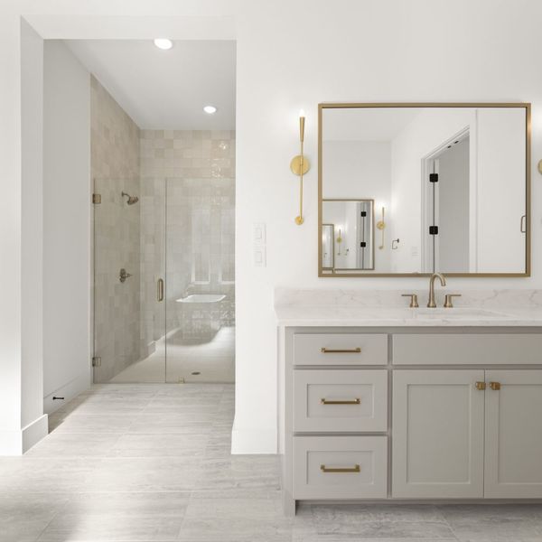 Furnished interior view inside a new home in Mosaic – 70′ Lots, Celina (Image 40).